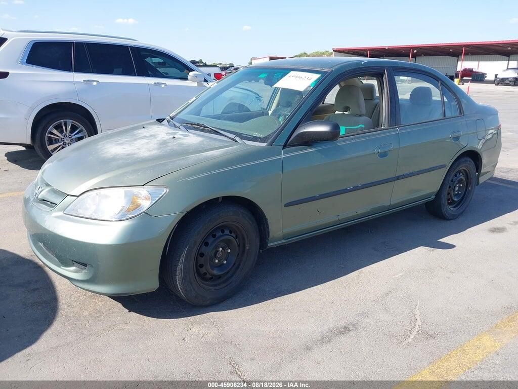2HGES16554H541086 2004 HONDA CIVIC photo no. 2