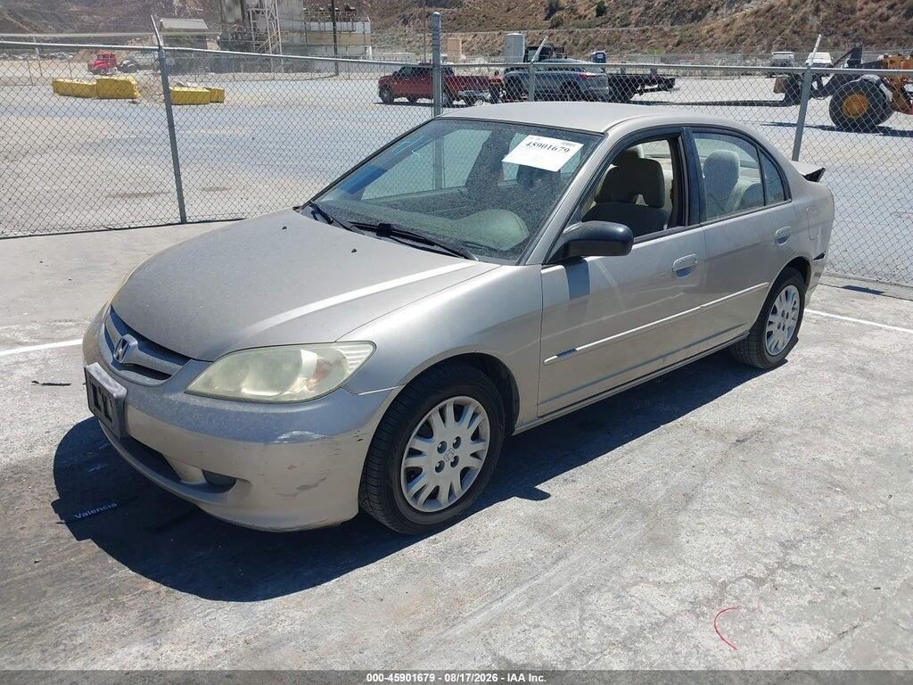 2HGES16574H600204 2004 HONDA CIVIC photo no. 2