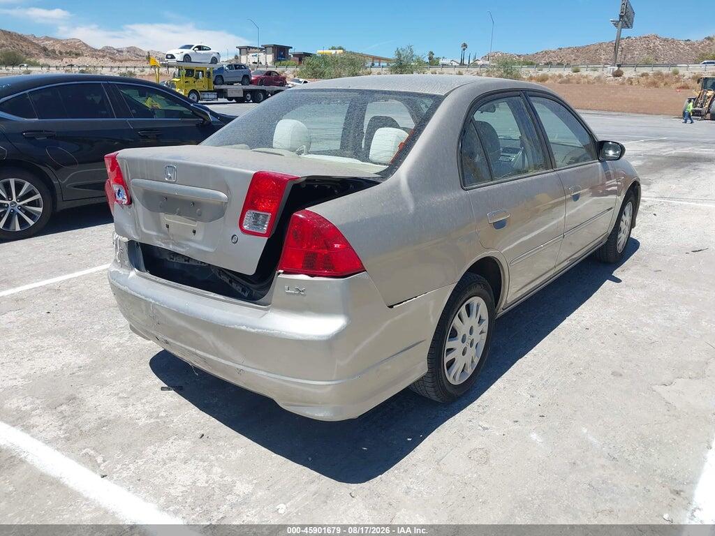 2HGES16574H600204 2004 HONDA CIVIC photo no. 4