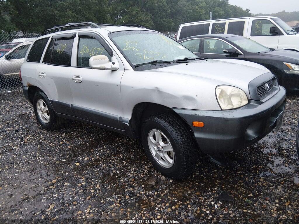 KM8SC73D64U606145 2004 HYUNDAI SANTA FE photo no. 1