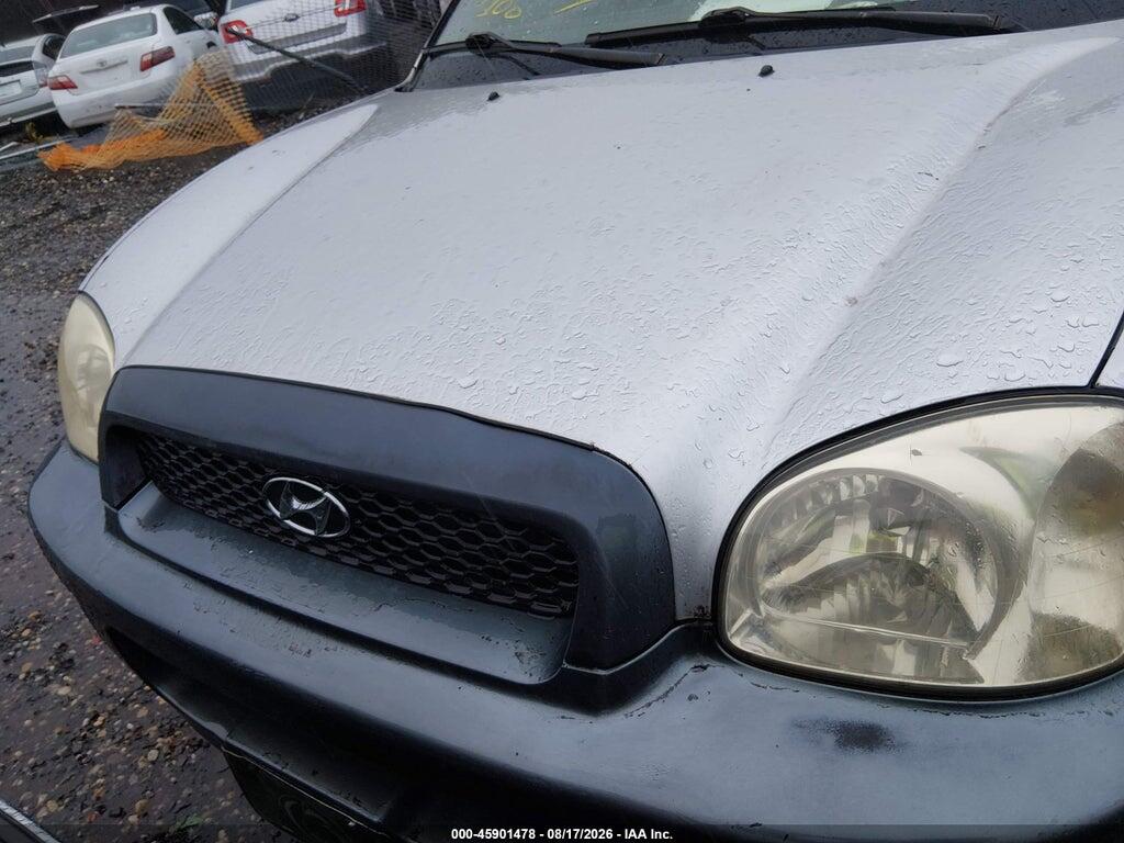 KM8SC73D64U606145 2004 HYUNDAI SANTA FE photo no. 10