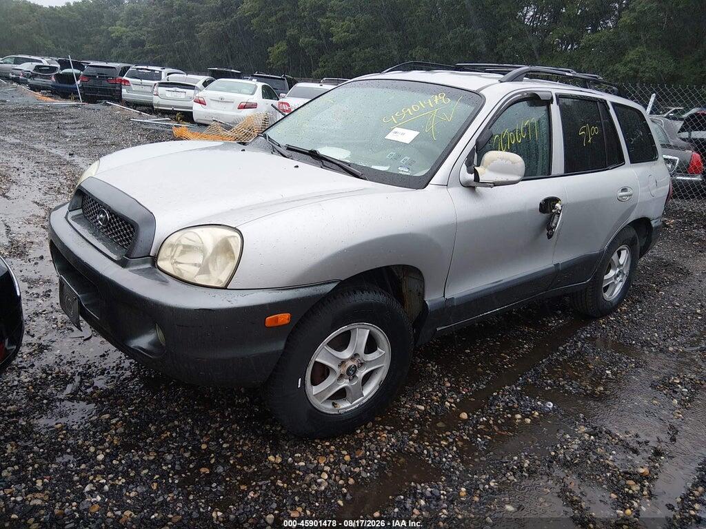 KM8SC73D64U606145 2004 HYUNDAI SANTA FE photo no. 2