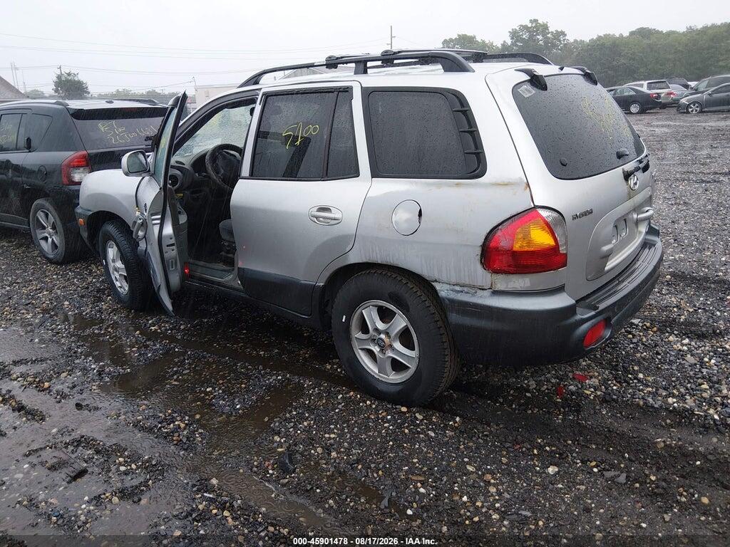 KM8SC73D64U606145 2004 HYUNDAI SANTA FE photo no. 3