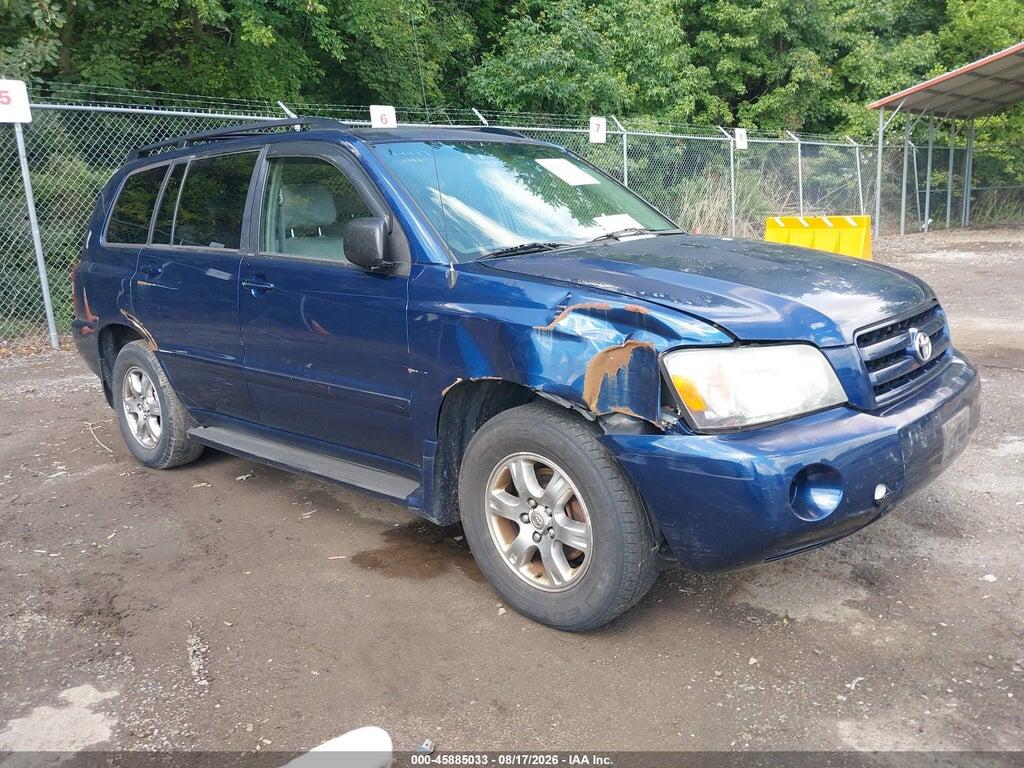 JTEDP21A740032865 2004 TOYOTA HIGHLANDER photo no. 1