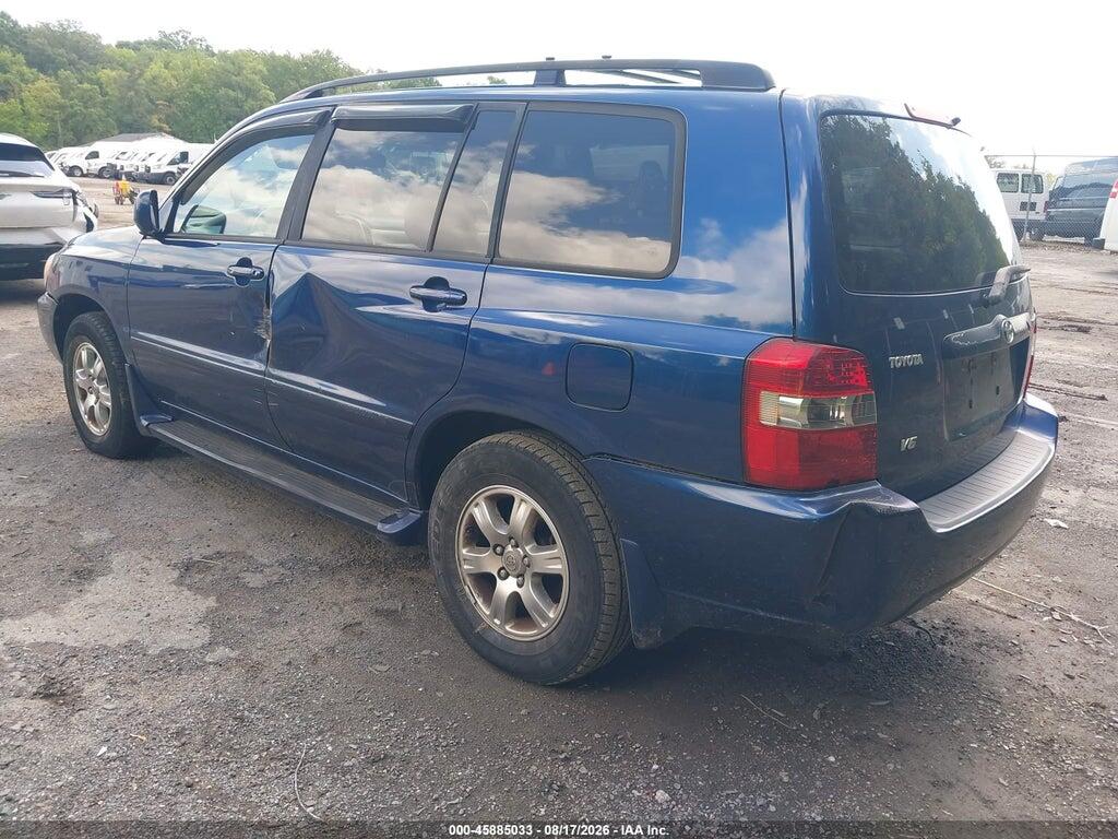 JTEDP21A740032865 2004 TOYOTA HIGHLANDER photo no. 3