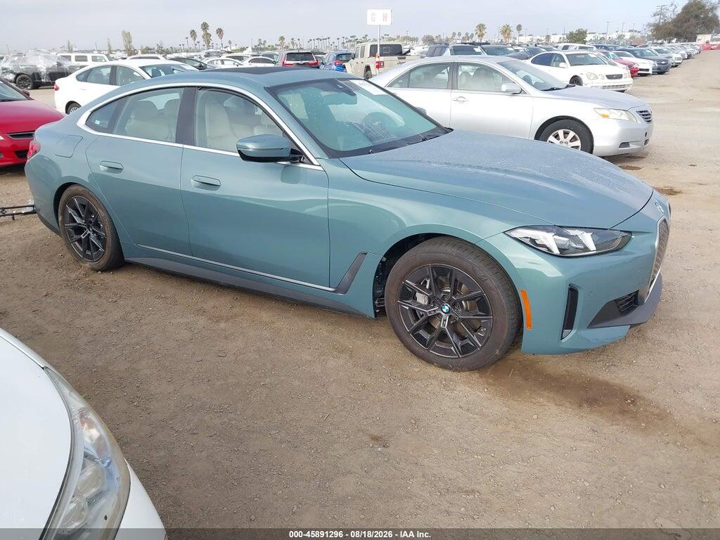 2025 BMW I4 GRAN COUPE WBY23HD01SFT93997