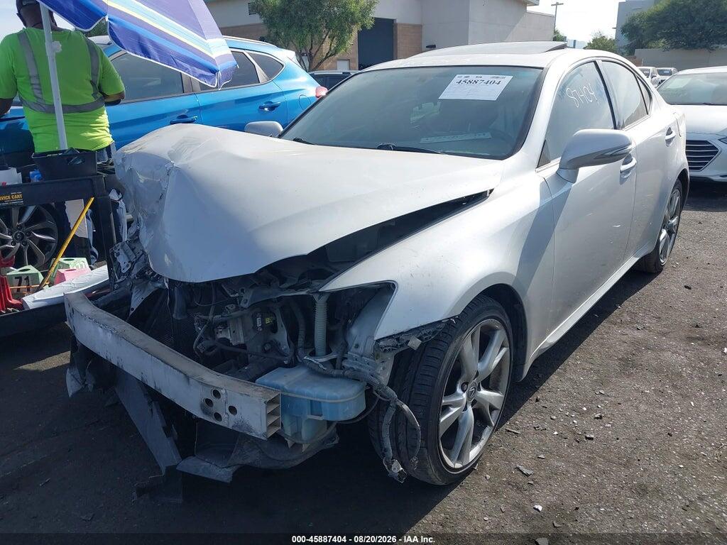 JTHBF5C22A5121424 2010 LEXUS IS 250 photo no. 2