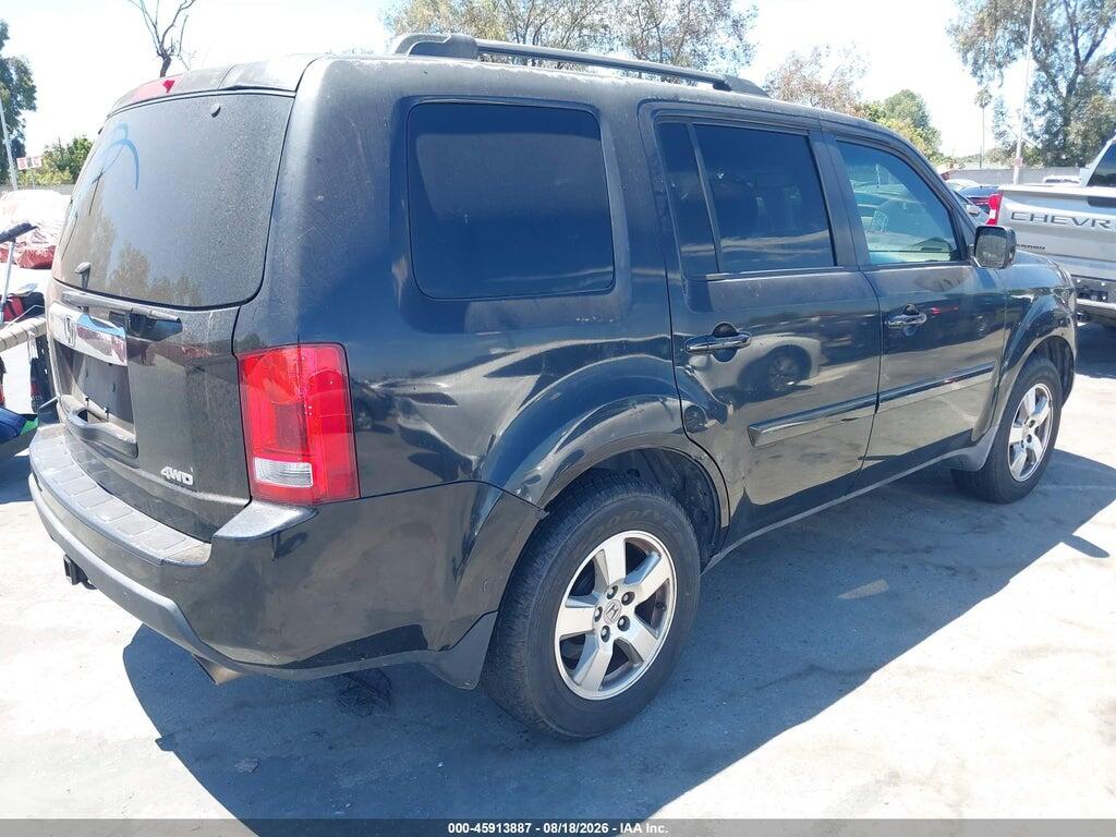 5FNYF4H54BB030602 2011 HONDA PILOT photo no. 4