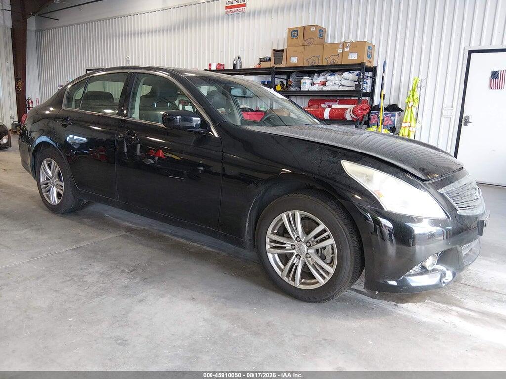 2011 INFINITI G25X JN1DV6AR9BM650253
