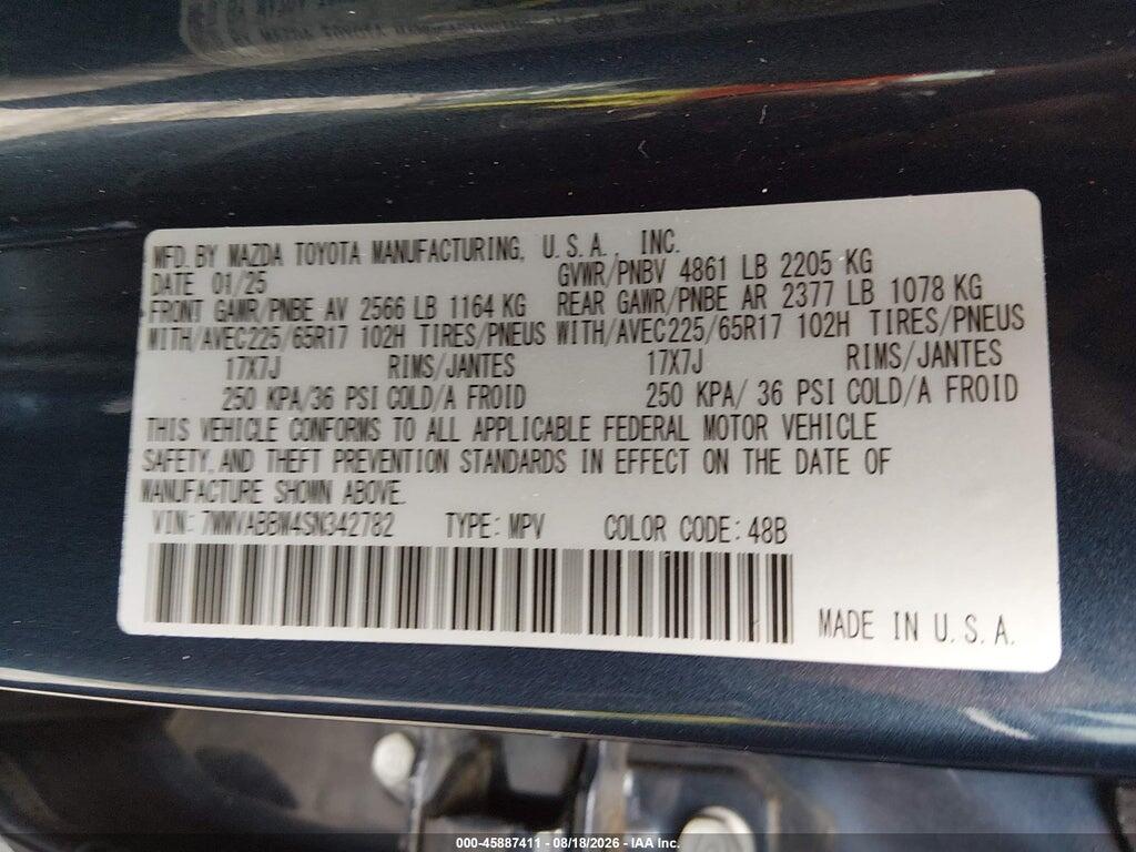 7MMVABBM4SN342782 2025 MAZDA CX-50 photo no. 9