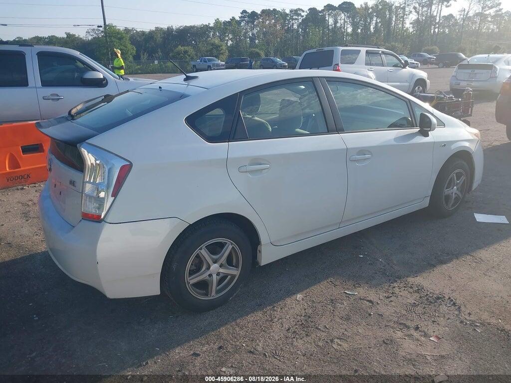JTDKN3DU0B5363669 2011 TOYOTA PRIUS photo no. 4