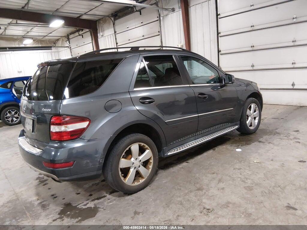 4JGBB8GB4BA635837 2011 MERCEDES-BENZ ML 350 photo no. 4