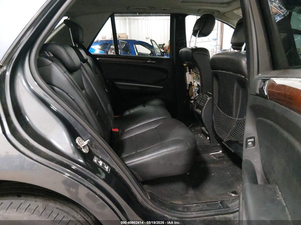 4JGBB8GB4BA635837 2011 MERCEDES-BENZ ML 350 photo no. 8