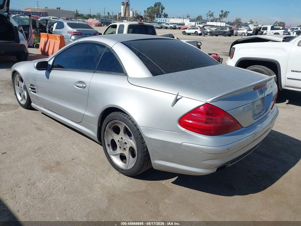 WDBSK75F54F065002 2004 MERCEDES-BENZ SL 500 photo no. 3