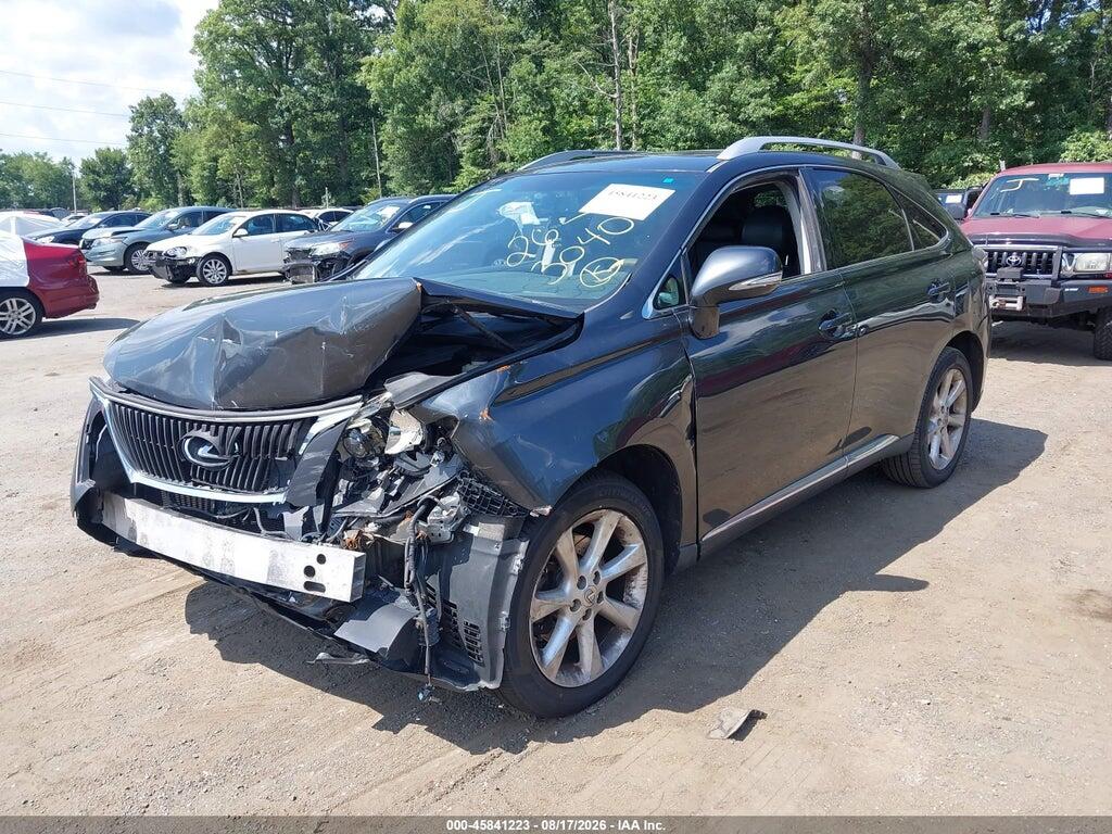 2T2BK1BA3AC043457 2010 LEXUS RX 350 photo no. 2