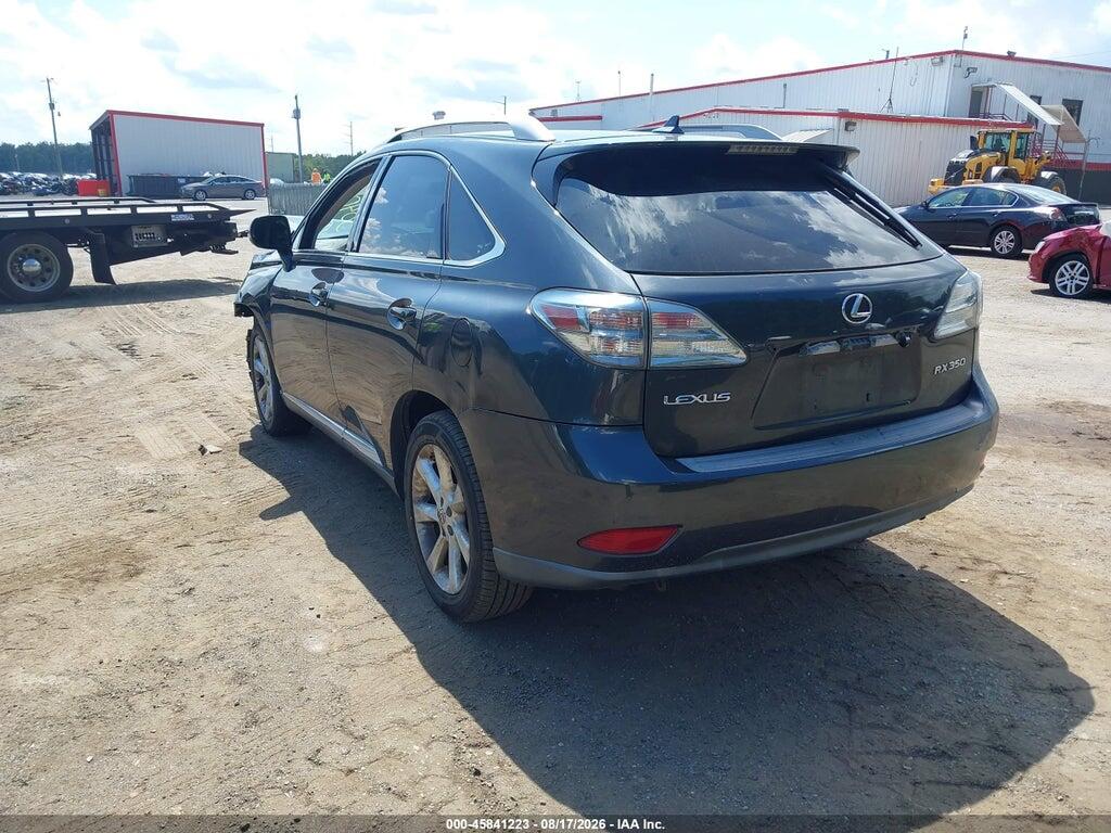 2T2BK1BA3AC043457 2010 LEXUS RX 350 photo no. 3
