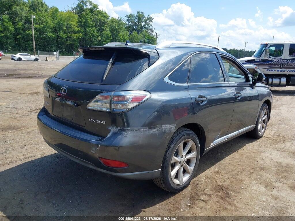 2T2BK1BA3AC043457 2010 LEXUS RX 350 photo no. 4
