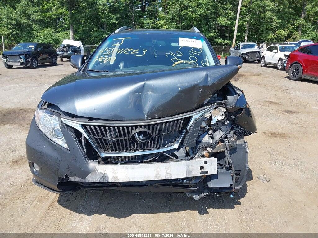 2T2BK1BA3AC043457 2010 LEXUS RX 350 photo no. 6