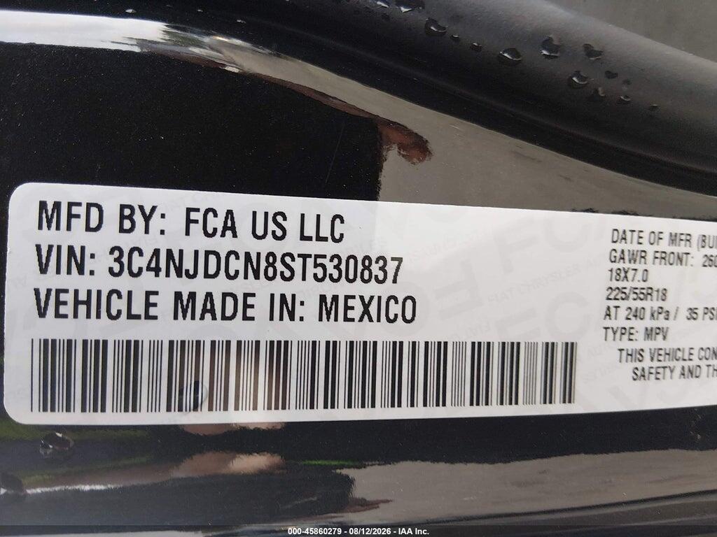 3C4NJDCN8ST530837 2025 JEEP COMPASS photo no. 9