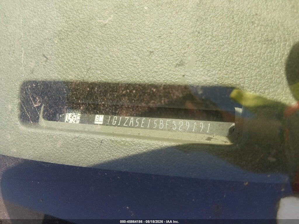 1G1ZA5E15BF329191 2011 CHEVROLET MALIBU photo no. 9