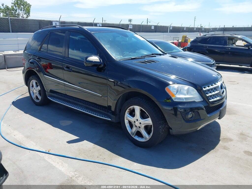 2009 MERCEDES-BENZ ML 350 4JGBB86E69A516838