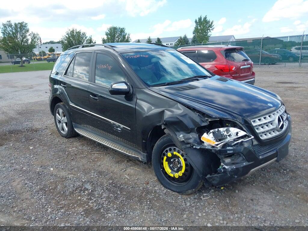 2009 MERCEDES-BENZ ML 350 4JGBB86E49A529250