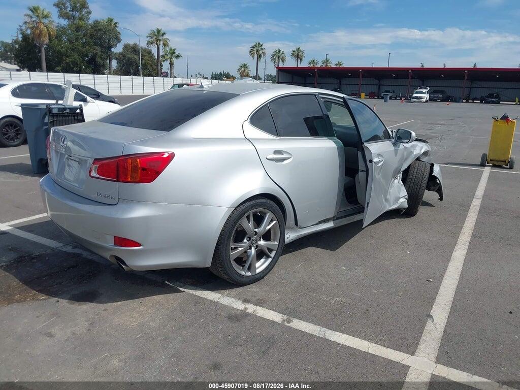 JTHBK262492090258 2009 LEXUS IS 250 photo no. 4