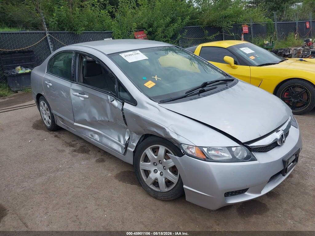 2HGFA16509H536621 2009 HONDA CIVIC photo no. 1