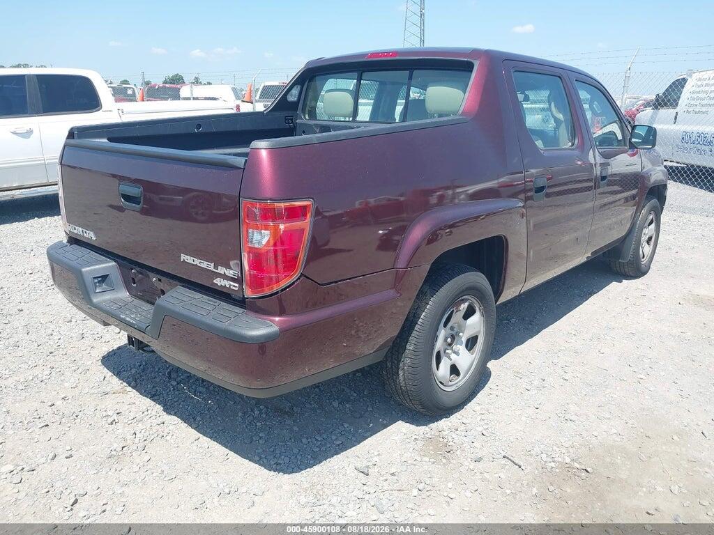 5FPYK162X9B100298 2009 HONDA RIDGELINE photo no. 4