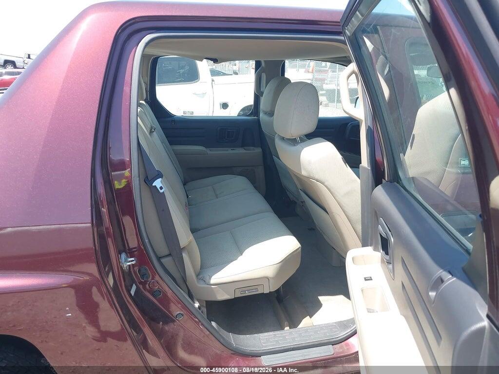 5FPYK162X9B100298 2009 HONDA RIDGELINE photo no. 8