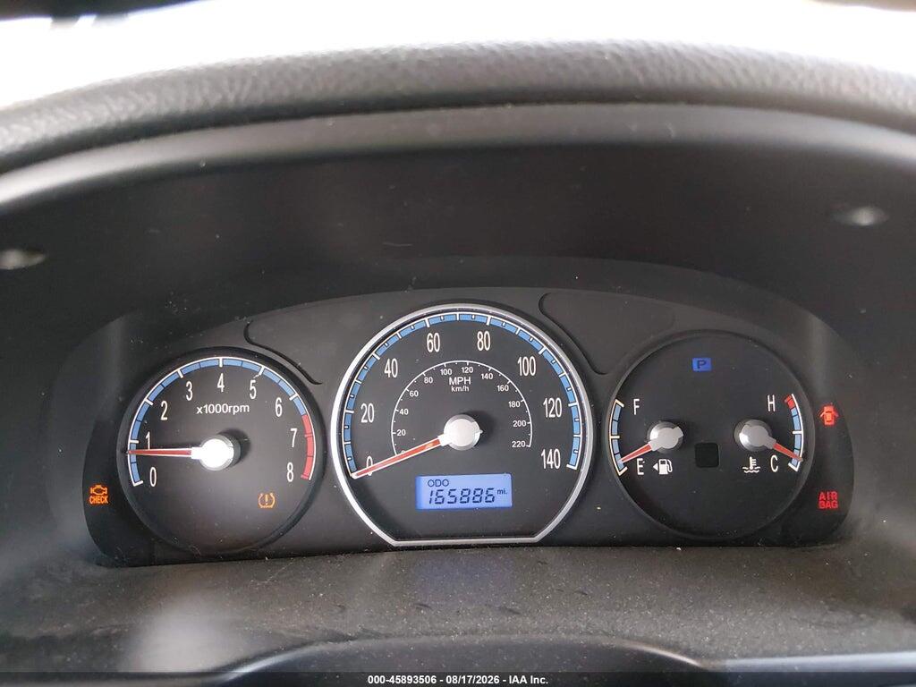 5NMSG13D29H327425 2009 HYUNDAI SANTA FE photo no. 7