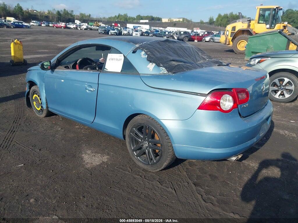 WVWFA71F89V005112 2009 VOLKSWAGEN EOS photo no. 3