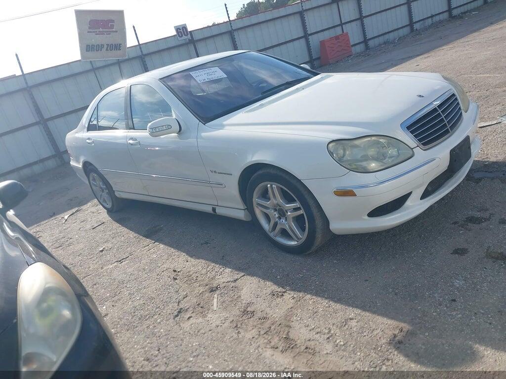 2003 MERCEDES-BENZ S 55 AMG WDBNG74J83A374656