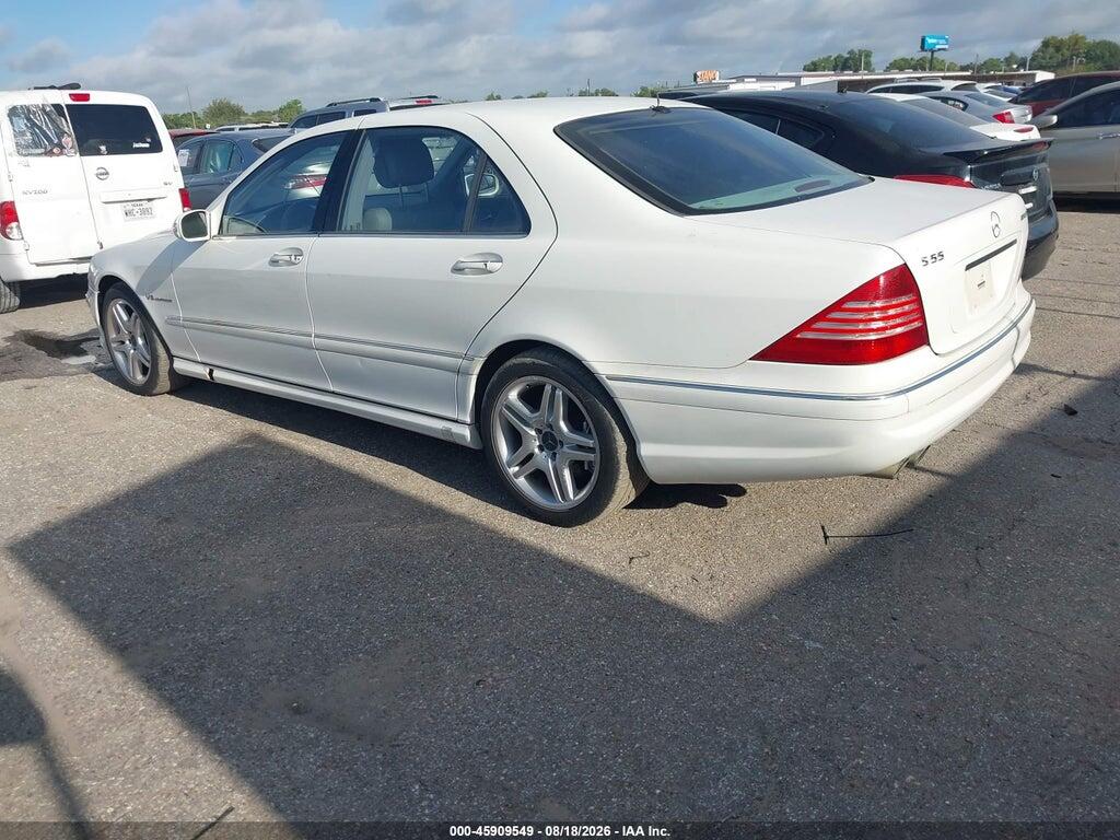 WDBNG74J83A374656 2003 MERCEDES-BENZ S 55 AMG photo no. 3