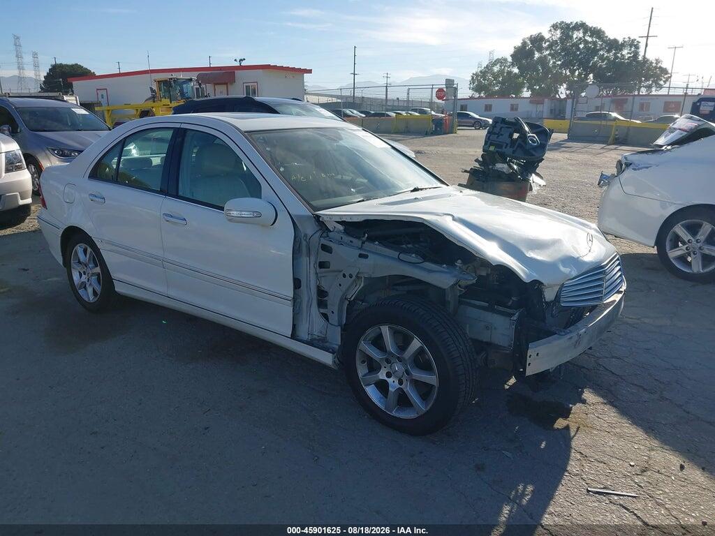 2007 MERCEDES-BENZ C 280 WDBRF54H47F859326