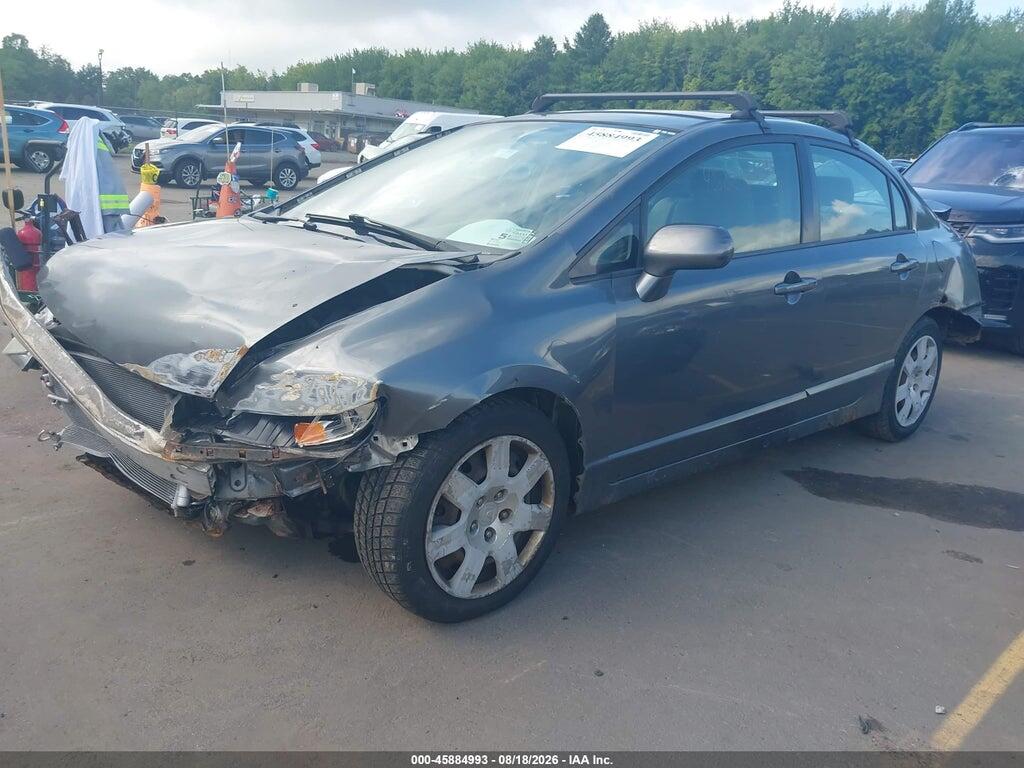 2HGFA16539H334727 2009 HONDA CIVIC photo no. 2