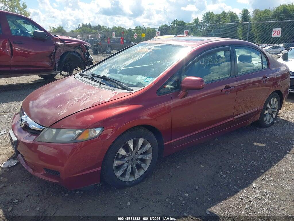 2HGFA16879H520751 2009 HONDA CIVIC photo no. 2