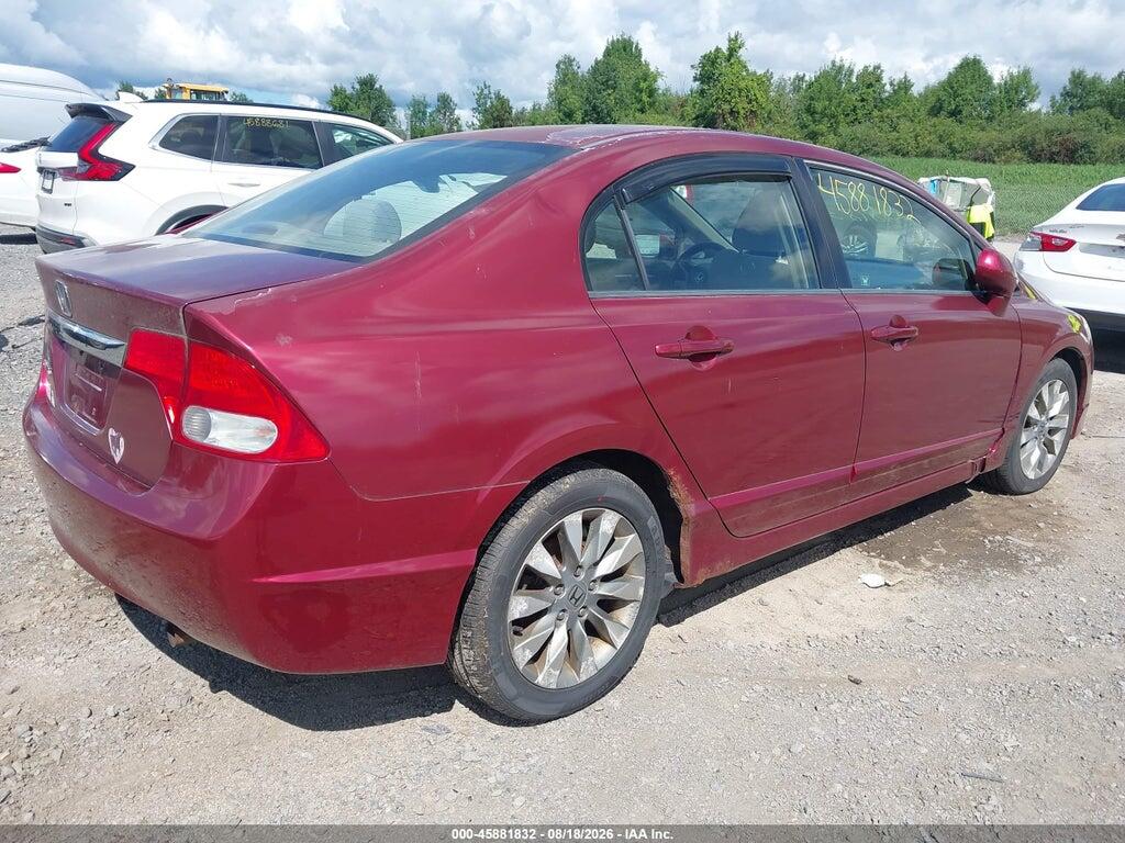 2HGFA16879H520751 2009 HONDA CIVIC photo no. 4