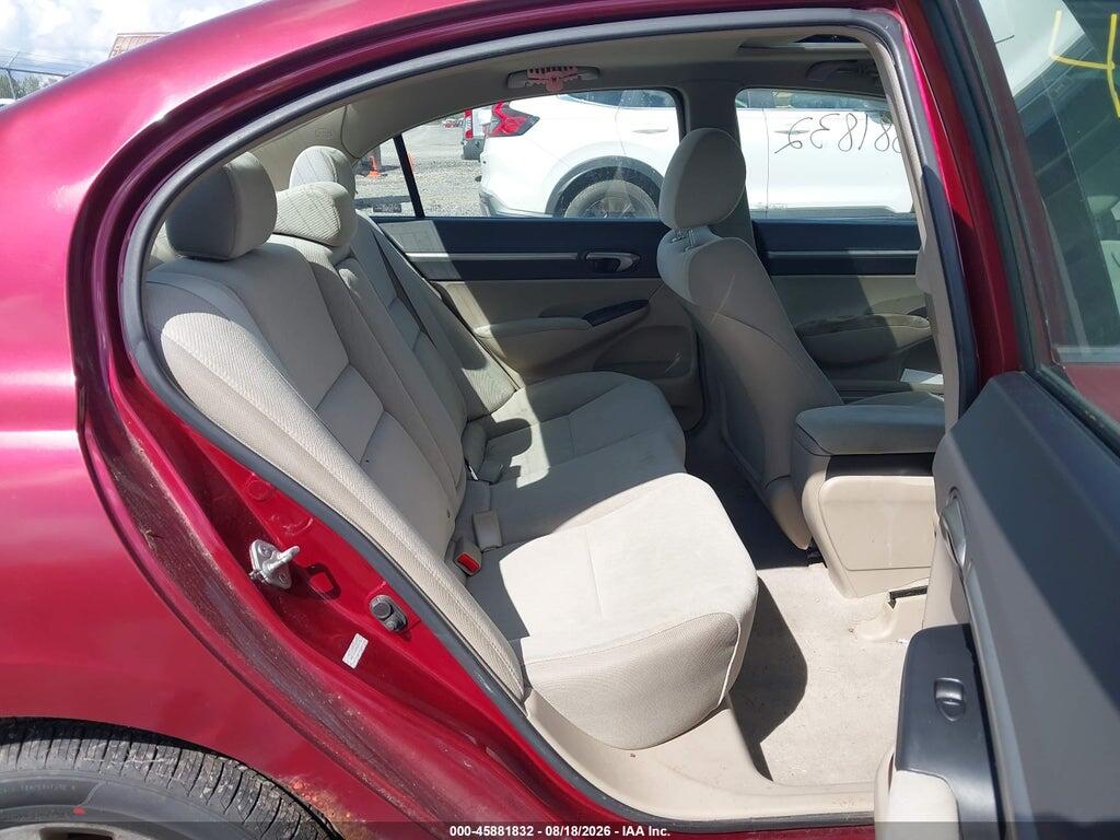 2HGFA16879H520751 2009 HONDA CIVIC photo no. 8