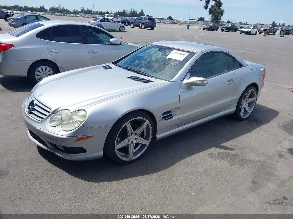 WDBSK75F45F087350 2005 MERCEDES-BENZ SL 500 photo no. 2