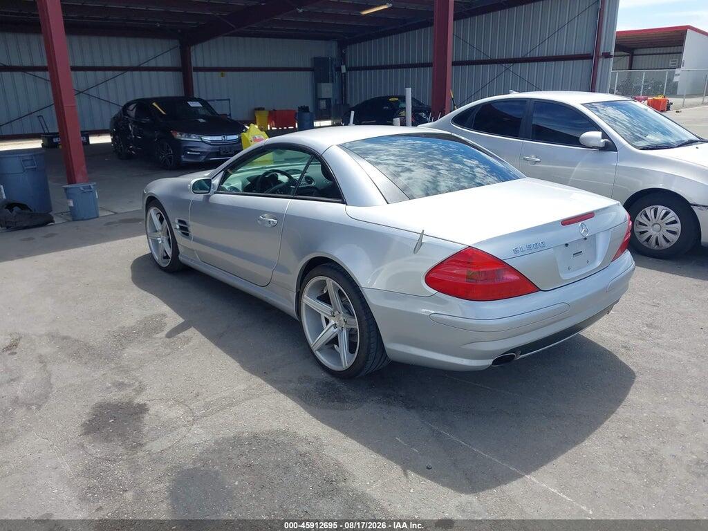 WDBSK75F45F087350 2005 MERCEDES-BENZ SL 500 photo no. 3
