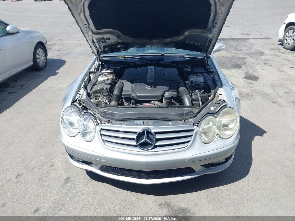 WDBSK75F45F087350 2005 MERCEDES-BENZ SL 500 photo no. 9