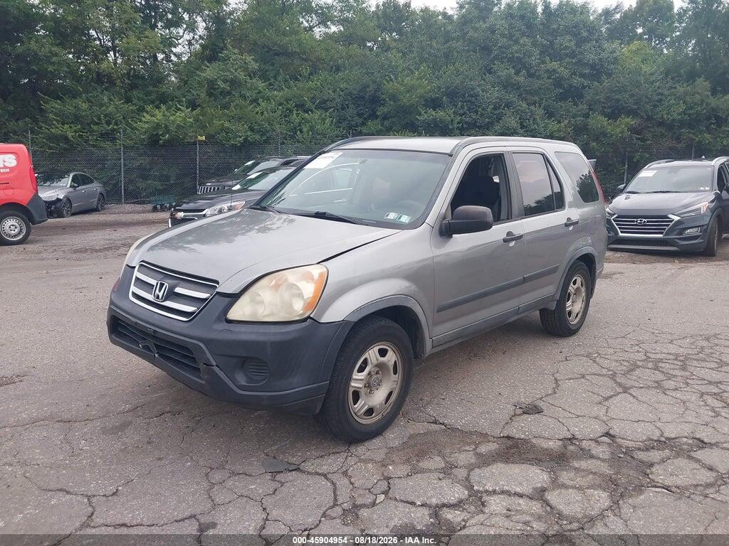JHLRD68555C013267 2005 HONDA CR-V photo no. 2