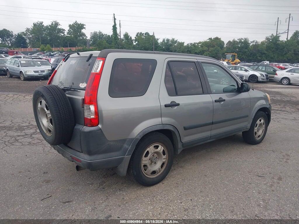 JHLRD68555C013267 2005 HONDA CR-V photo no. 4