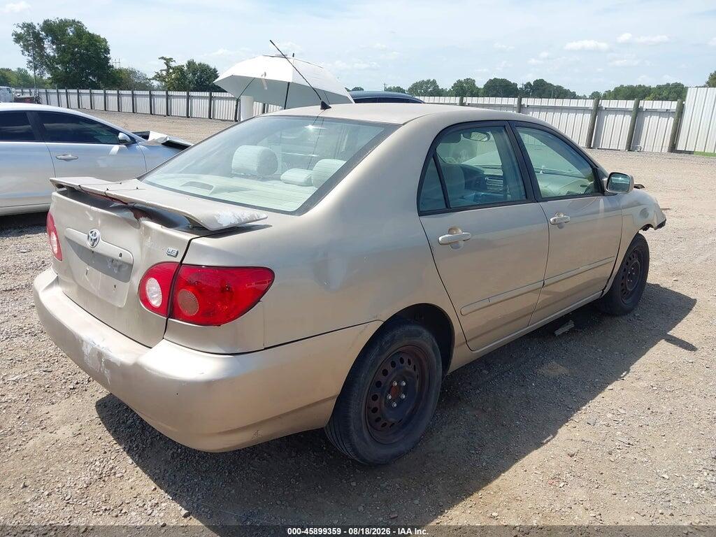 2T1BR32E25C407484 2005 TOYOTA COROLLA photo no. 4