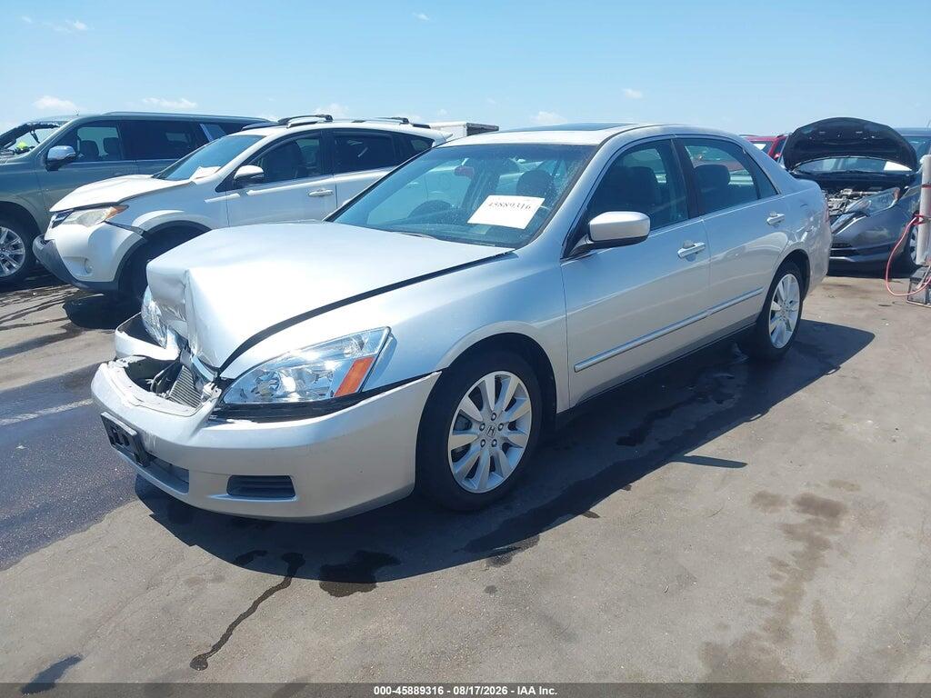 1HGCM66327A024487 2007 HONDA ACCORD photo no. 2