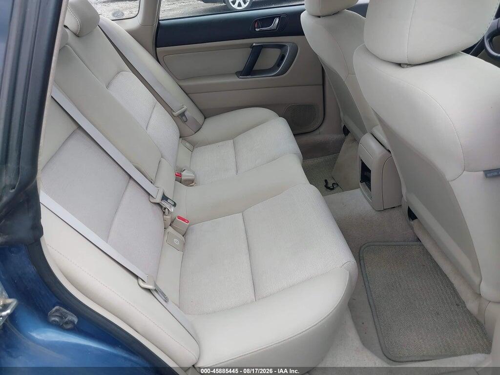 4S3BL616577200816 2007 SUBARU LEGACY photo no. 8
