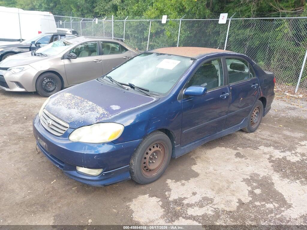 2T1BR32E43C088473 2003 TOYOTA COROLLA photo no. 2