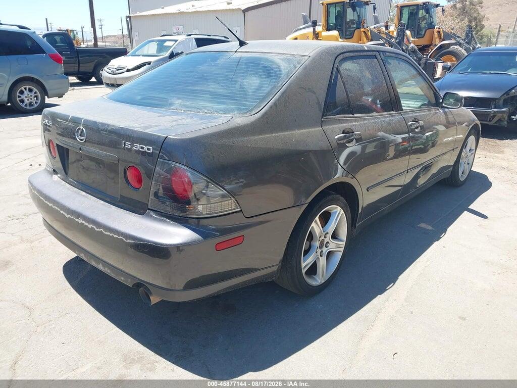 JTHBD192330065144 2003 LEXUS IS 300 photo no. 4