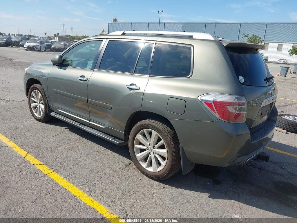 JTEEW44A792029393 2009 TOYOTA HIGHLANDER HYBRID photo no. 3